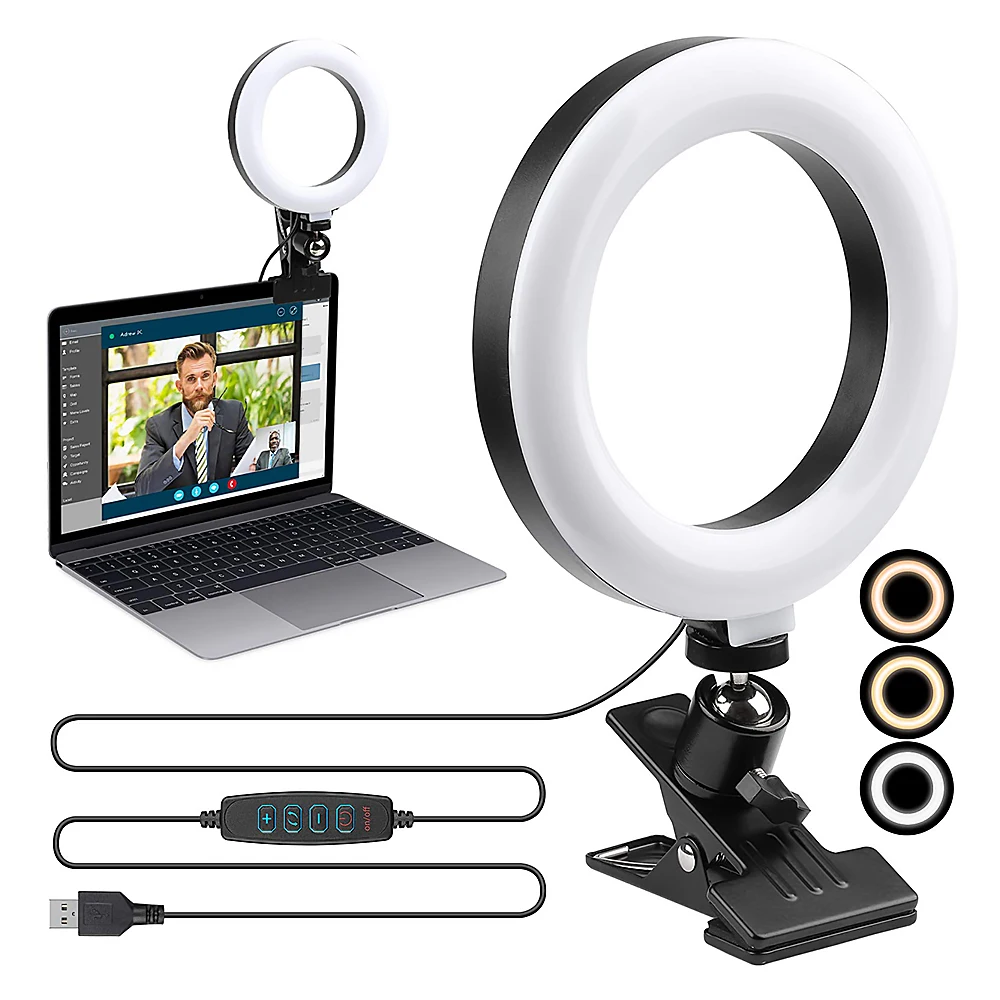 

Кольцевой светильник светодиодный автомобильный держатель телефона для макияжа онлайн Vlog Потоковое вещание YouTube кольцевой светильник, 6 "48 ...