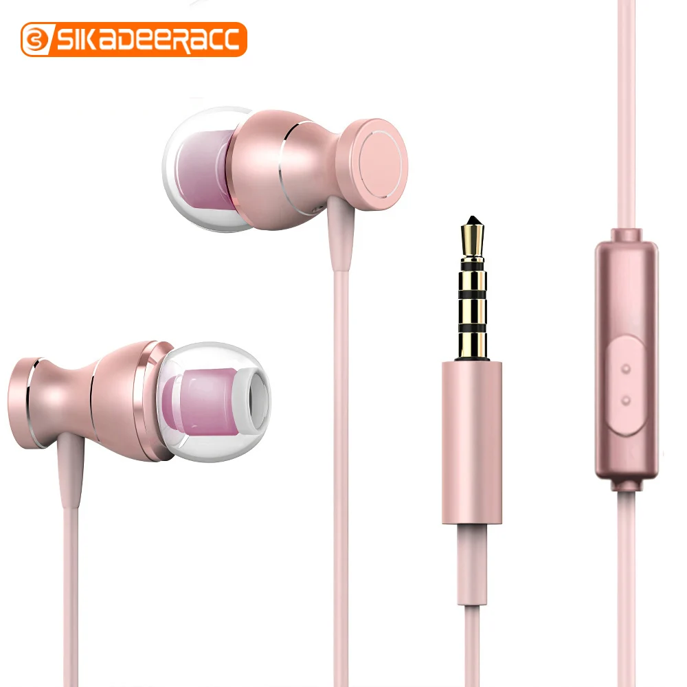 Стереонаушники с усиленными басами гарнитура защитой от пота разъем 3 5 мм для iPhone