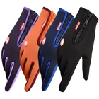 Уличные спортивные зимние теплые перчатки для сенсорного экрана, мужские лыжные перчатки, перчатки для сноуборда, мотоциклетные водонепроницаемые ветрозащитные перчатки