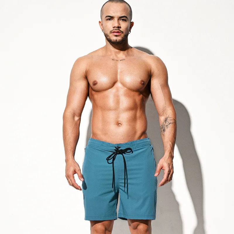 

Однотонные купальники, боксеры, шорты, новые плавки для плавания, серфинга, Mayo, для геев, Sungas, свободная одежда для плавания, Мужской купальны...