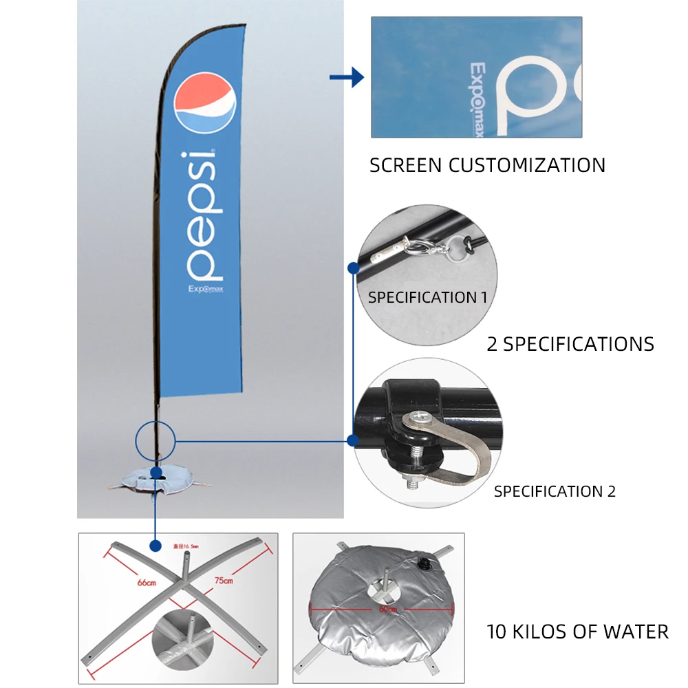 Пользовательская печать баннера фотосессия из алюминиевого сплава и