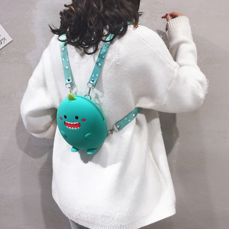 Большой Ёмкость рюкзаки Для женщин мягкая силиконовая сумка на плечо для