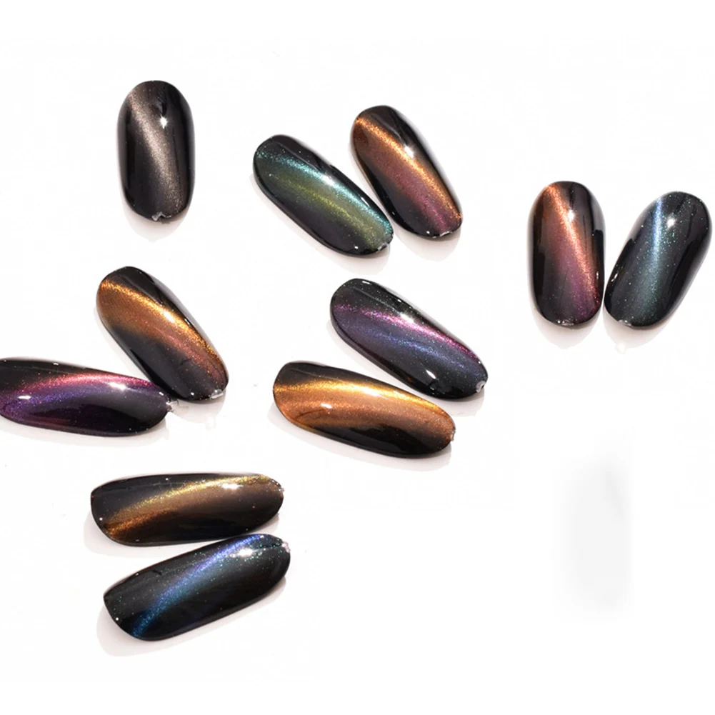 11 шт. неоновые зеркальные декоративные насадки для маникюра | Красота и здоровье