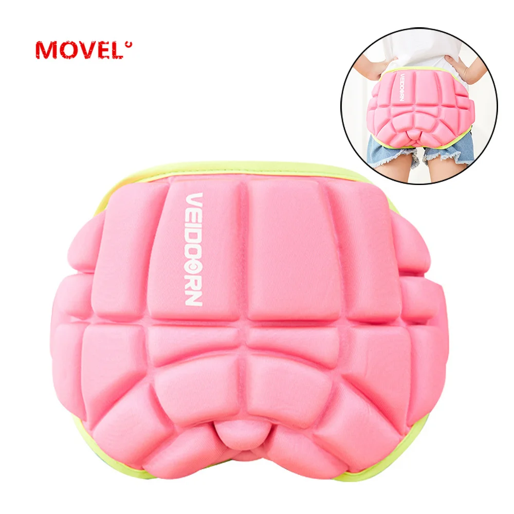 Children Hip Padded Outdoor Sports Skating Skiing Protector Snowboard Kids Impact Protection Roller Protective Pad Shorts X466B | Спорт и