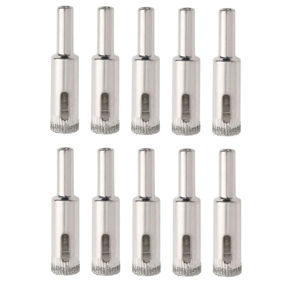 10 шт. Алмазная кольцевая пила сверла 12 мм плитка мрамор стекло Керамика фарфор