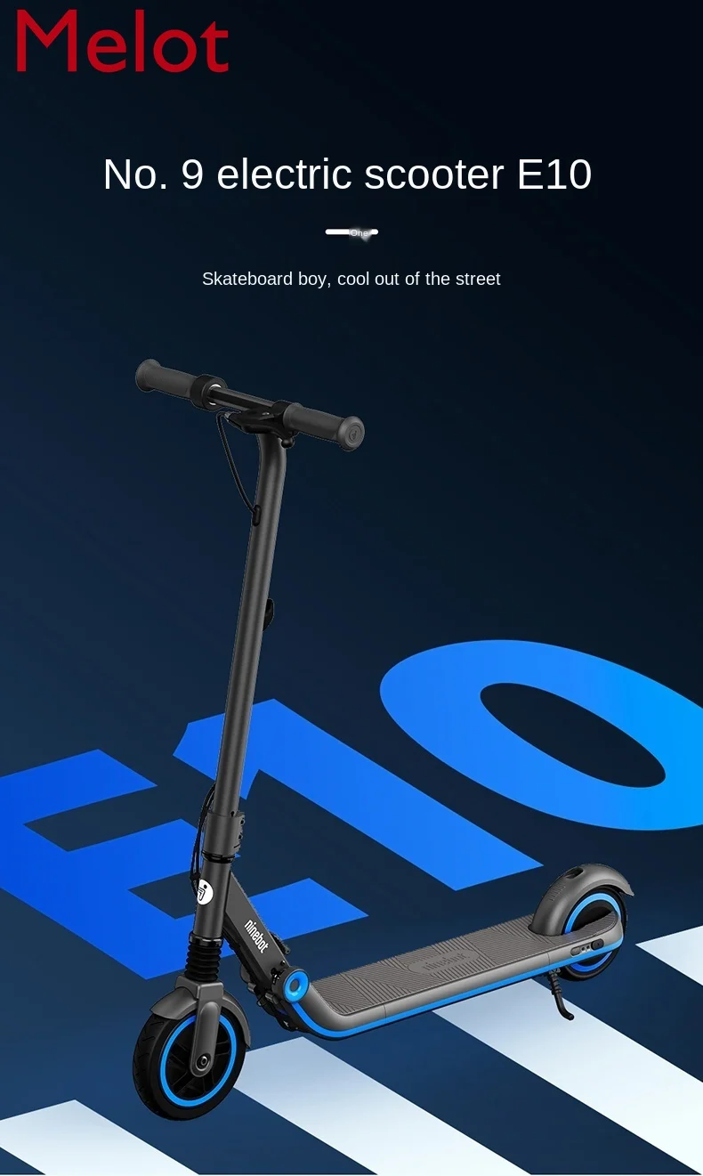 

Electric Scooter Children Rechargeable Folding 8-14 Years Old Teenagers Scooter Station Riding