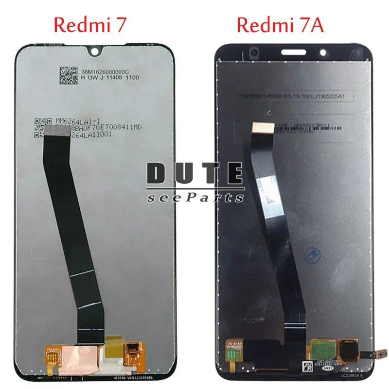 Новый дисплей для Xiaomi Redmi 7 LCD 7A с сенсорным экраном, сборка деталей для замены.