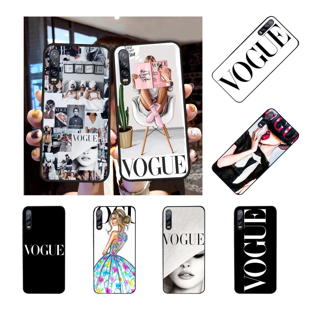 NBDRUICAI модный US VOGUE Queen Princess Girl DIY Роскошный чехол для телефона Huawei P30 P20 P10 P9 P8 Mate 20 10 Pro