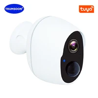 trumsoon wifi ip camera tuya smart wireless surveillance waterproof hd battery pet baby monitor night vision outdoor garden