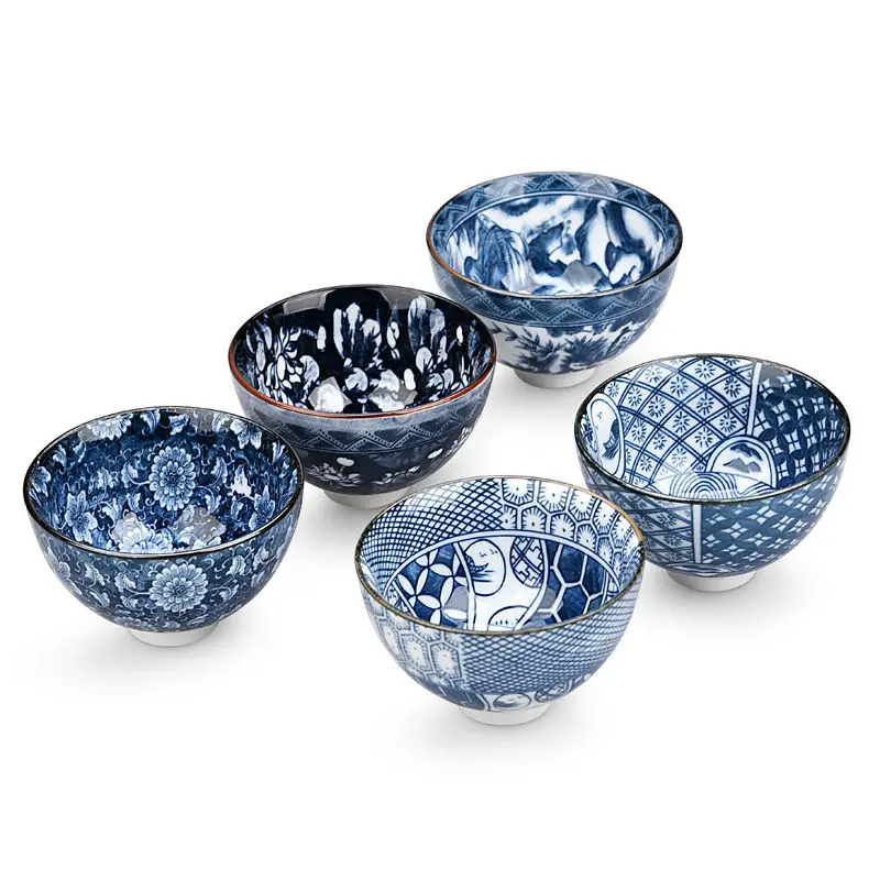 

Blue and White Porcelain Hat Cup Tea Cup Tea Bowl Small Cup Kung Fu Tea Set Master Cup Tea Cup Ceramic Cup Chinese Teacup