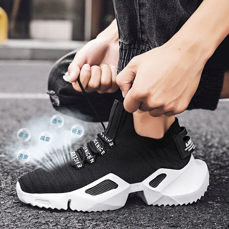 

Men's Casual Shoes for Man Sneakers Durable Outsole Trainer Zapatillas Deportivas Hombre Fashion Sport Running Shoes Plus SIZE