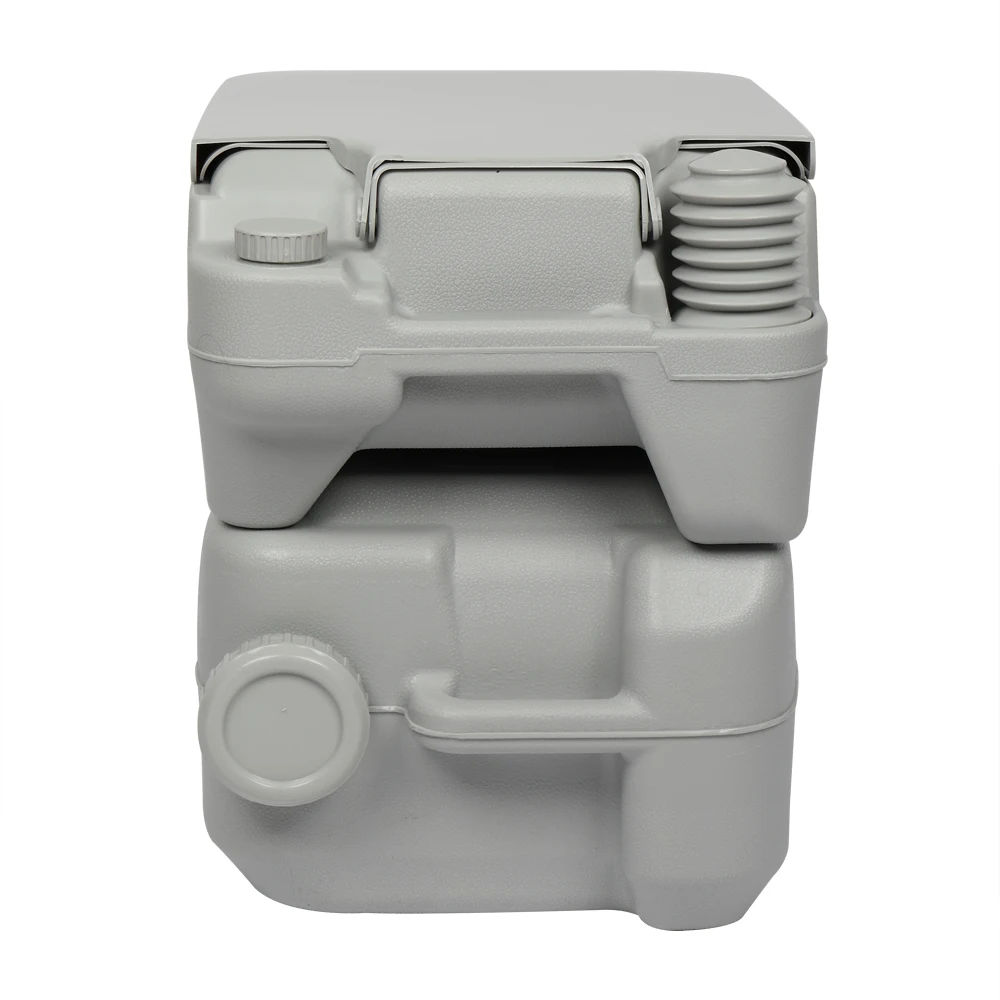 20L Portable Removable Flush Toilet with Double Outlet US Warehouse In STOCK