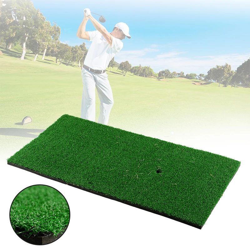 

Golf Training Aids Practice Mat Artificial Lawn Grass Backyard Outdoor Golf Hitting Mat Durable Training Pad Practice Aids Tool