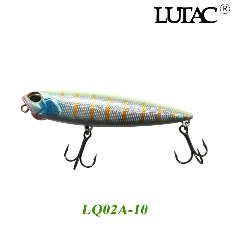 

LUTAC на высоком каблуке 11 см, 21 г карандаш-стик с резиновым покрытием Рыболовная Приманка снасти для ловли окуня приманки рыболовные принадле...