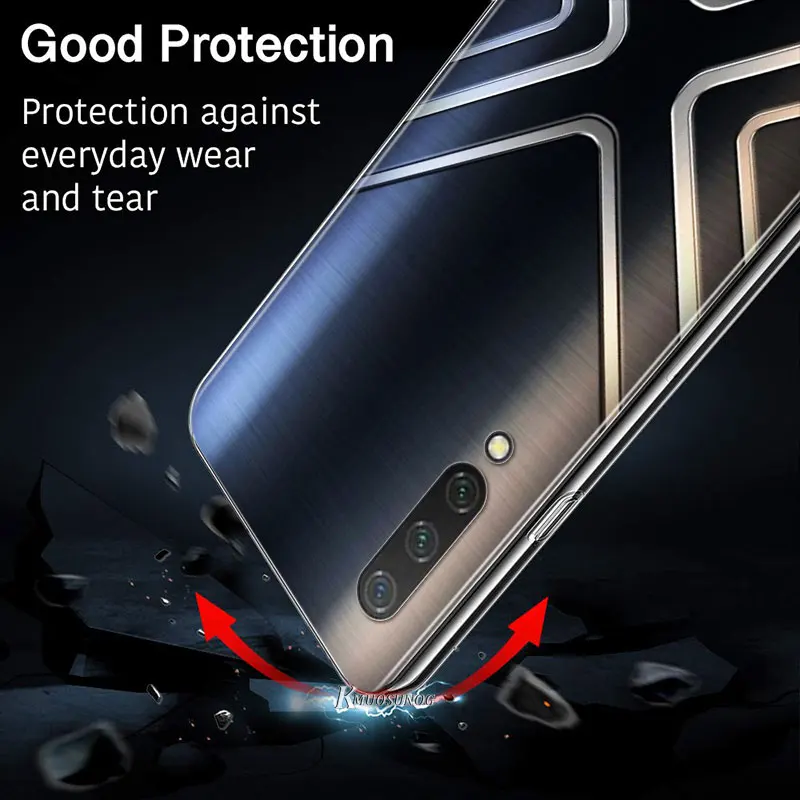 

Red Blue Brushed Metal for Xiaomi Mi11 10T Note10 Ultra 5G 9 9T SE 8 A3 A2 6X Pro Play F1 Lite 5G Transparent Phone Case