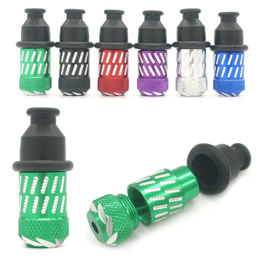 10 шт. табака травы металлическая в форме пули труба Ямайка курение Pipa Pipas сигареты