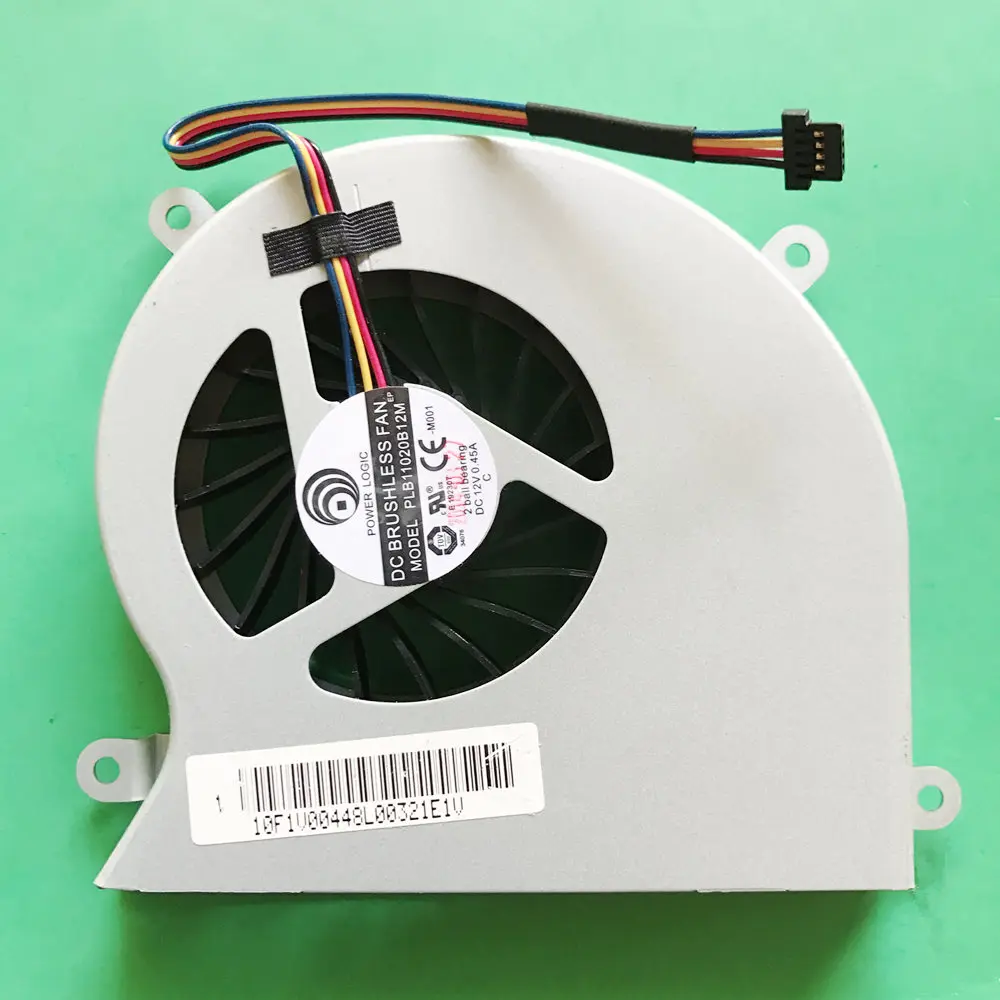 Новый кулер для охлаждения процессора ноутбука ПК POWER LOGIC PLB11020B12M DC12V