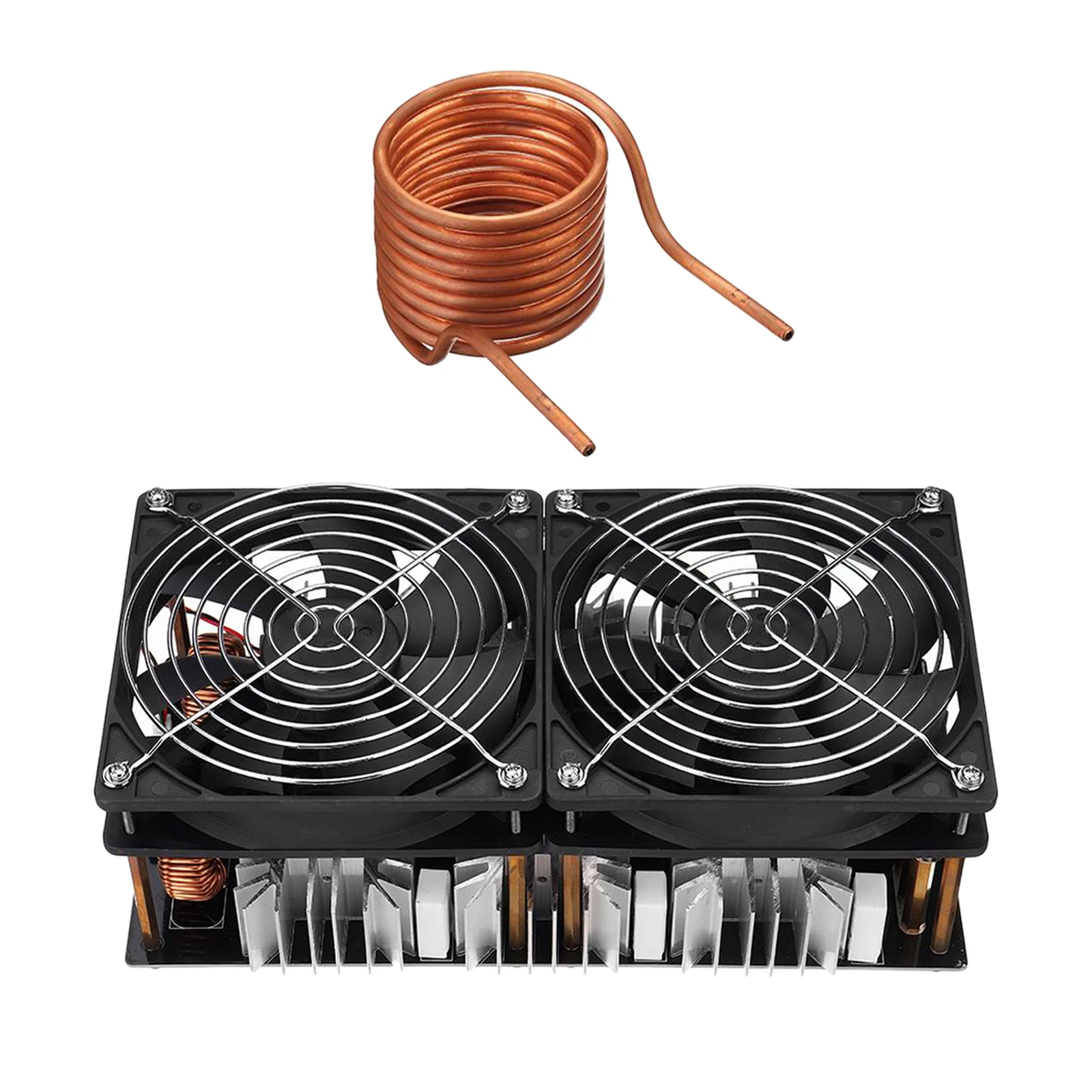 

ZVS Induction Heating Board Module 2500W Flyback Driver Heater w/ Coil Fan