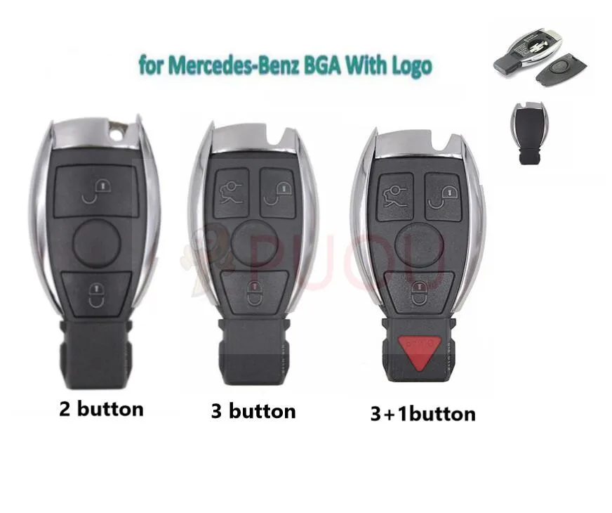 10 шт./лот 2 3 4 кнопочный сменный корпус умный чехол для ключа дистанционного