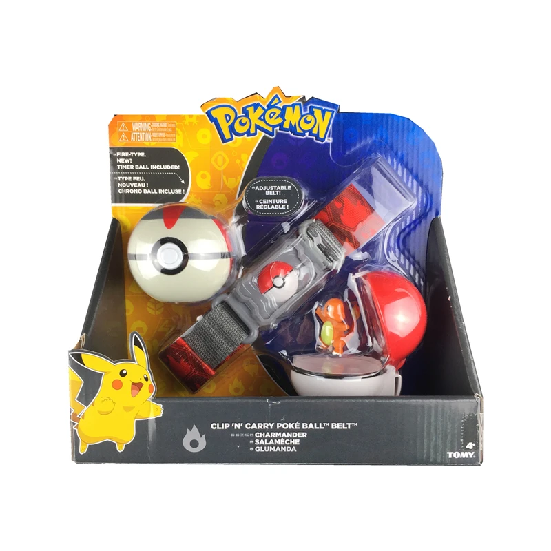 Pokemones большой размер фигурка эльфа мяч мини фигурки Чаризард модель игрушки Brinquedos Коллекция аниме дети куклы - Цвет: pokeball B