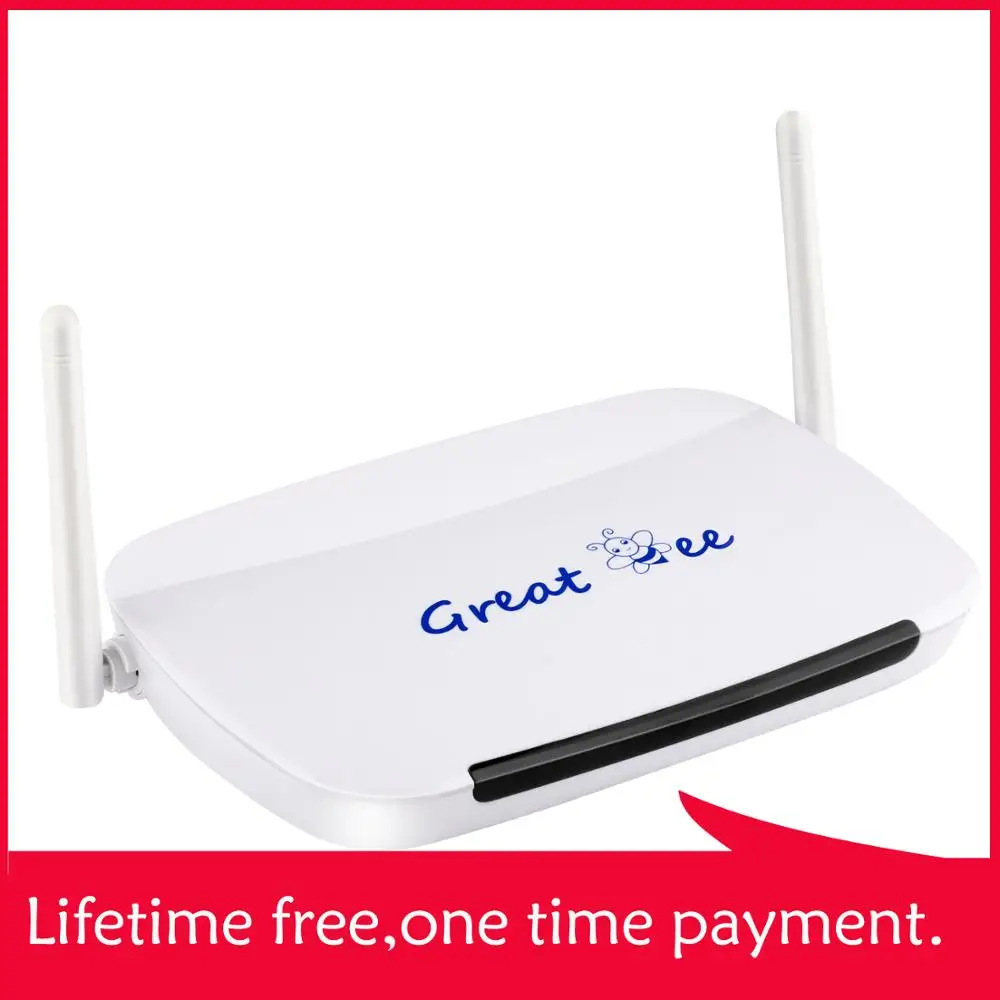 Горячая great bee арабский iptv box Android 4,2 WiFi встроенный арабский iptv box, бесплатно навсегда смотреть