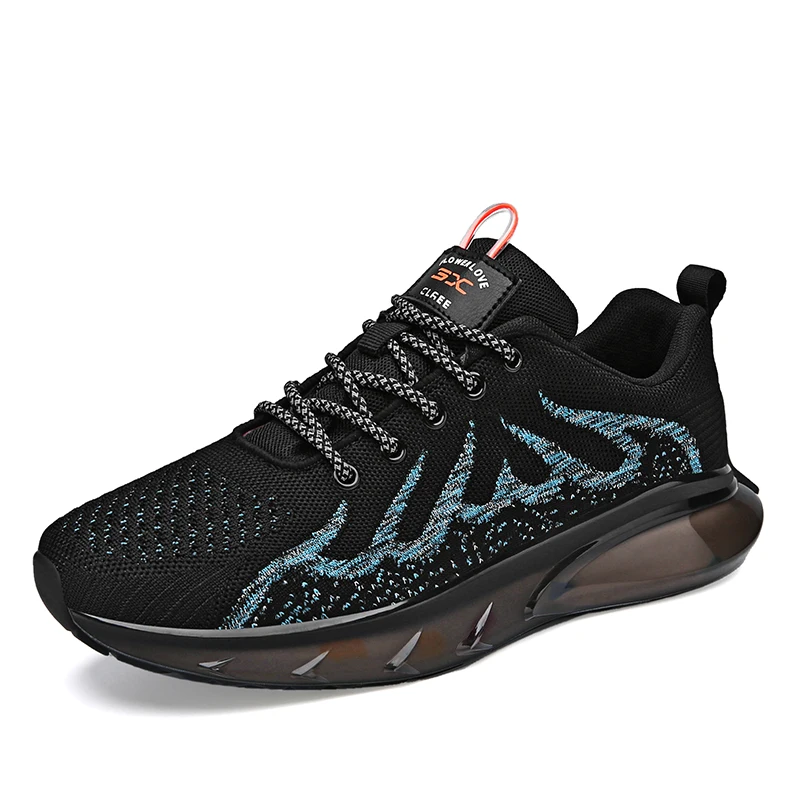 

Popcorn Men's Shoes Summer Breathable Deodorant Flying Woven Sports Casual Shoes Soft Sole Comfortable Non-slip Coconut Shoes