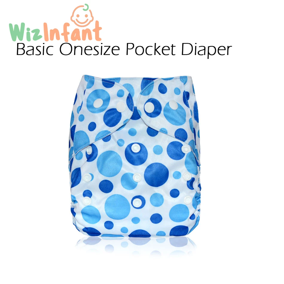 WizInfant OS-pa&ntilde;al de tela para beb&eacute;, interior de gamuza que se mantiene seco, ajustable S M L, impermeable y transpirable para beb&eacute; de 5-15kg-2