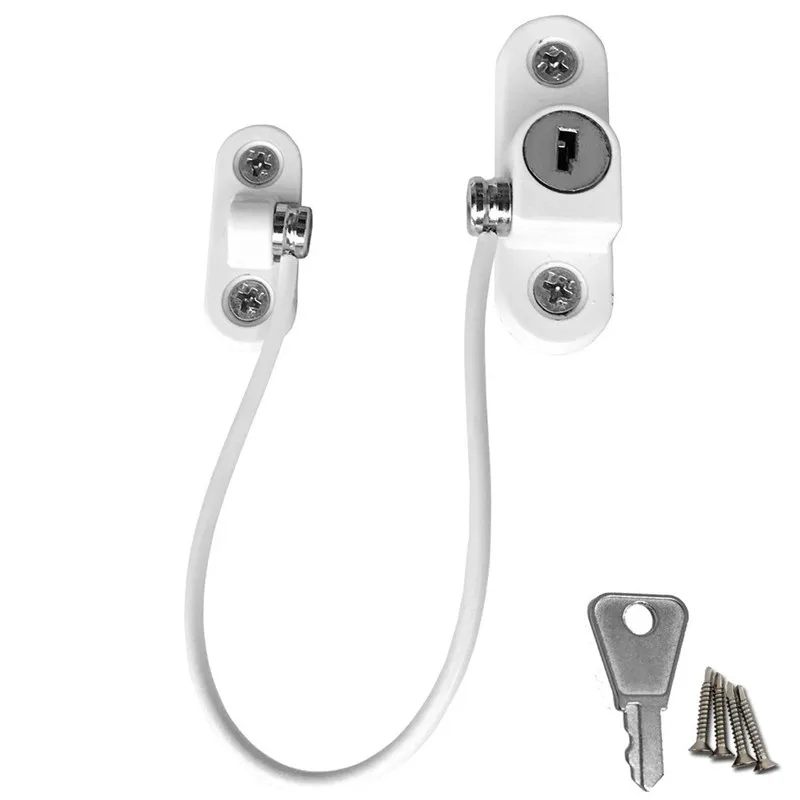 Замок цепочка для защиты окон раздвижная Блокировка ограничитель безопасности