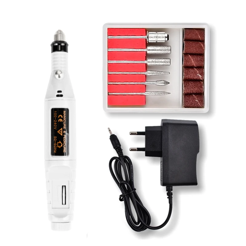 Электрическая профессиональная машинка для маникюра пилочка ногтей