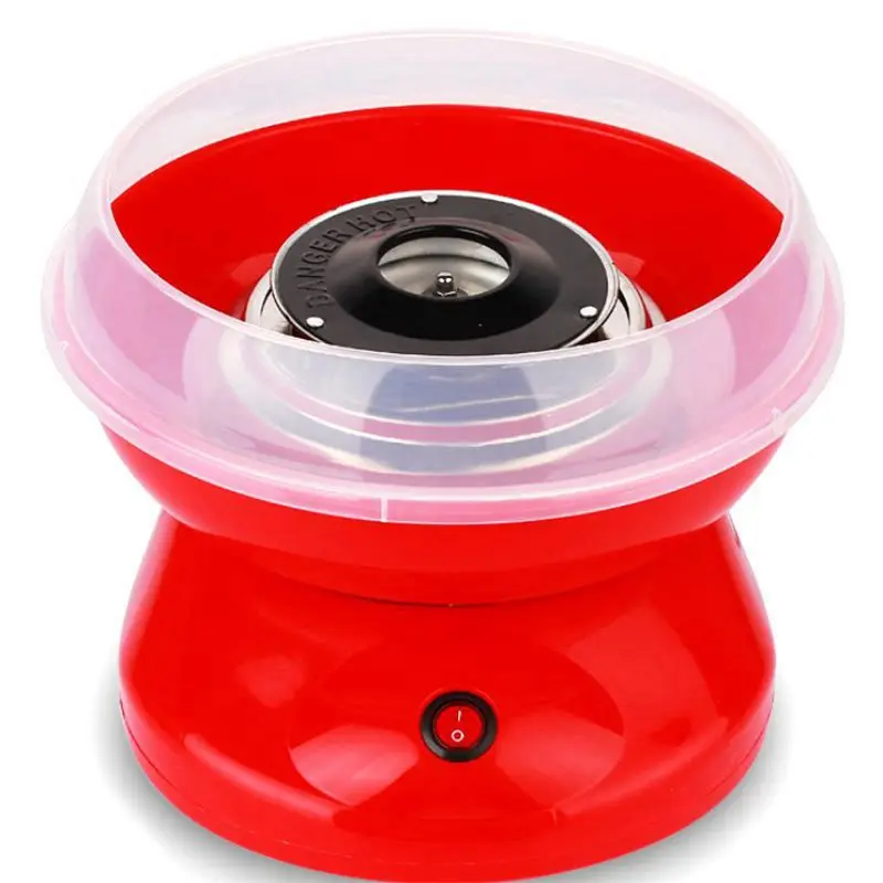 Eu Plug 220V Electric Cotton Candy Machine Sugar Cotton Candy Maker Party Diy Red