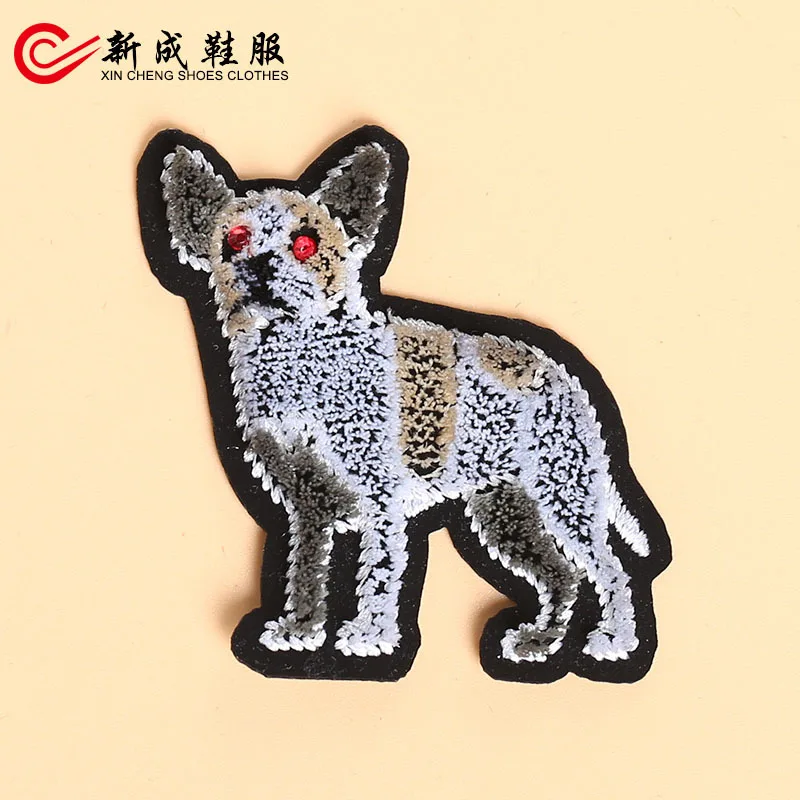 

10pcs/lot Luxury 3D Teeth Brush Embroidery Patch Dog Puppy Pet Clothing Decoration Sewing Accessory Iron Heat Transfer Applique