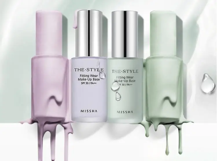 База для макияжа MISSHA SPF30/PA ++ база лица Праймер жидкий матовый макияж тонкие линии