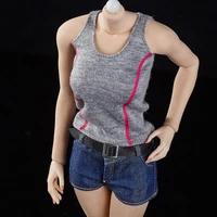 16 ladies doll costume real people not available summer hot pants vest sports vest denim shorts womens suit in stock
