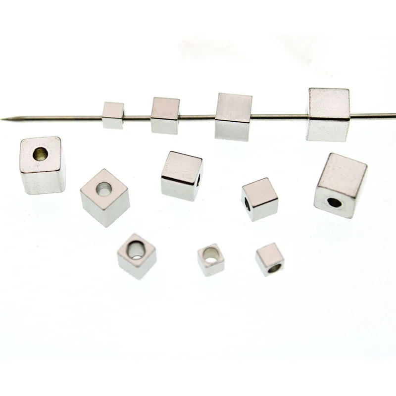 Разделительные бусины из нержавеющей стали для изготовления ювелирных изделий