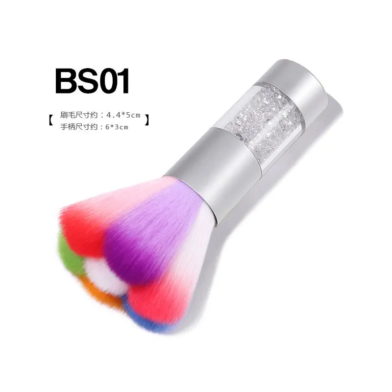

Gradient Nail Clean Brush Acrylic&UV Gel Nail Art Dust Cleaner Powder Remover Brush New Fashion Makeup Tool Women
