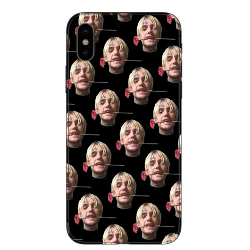 Lil Peep cry Baby rose bad vibes forever TPU чехлы для телефонов iPhone X 5 5s SE 6 6s Plus 7 8 XS XR