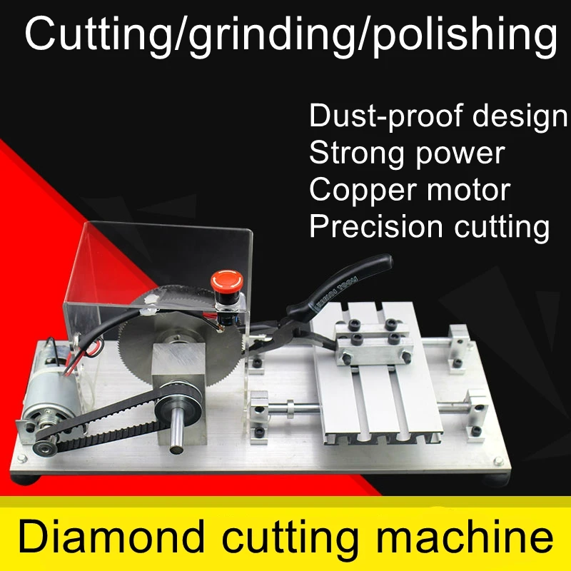 Industrial-grade Tibetan Double Saw Blade Cutting Machine Tibetan Polishing and Polishing Vajra Bodhi Tibetan Lathe