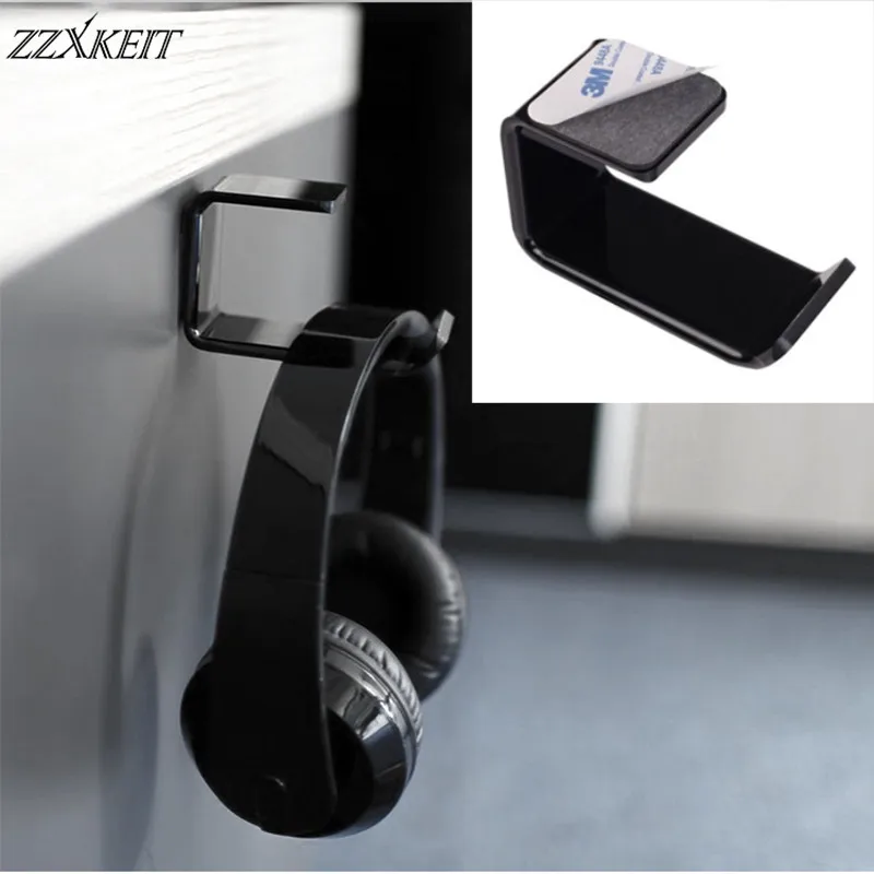 

1PC Headset Holder Hook L Shape Headphones Wall Mount Hook Earphone Accessorie Earphones Headsets Hanger Stand Holder