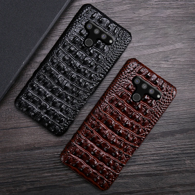 Натуральная кожа чехол для телефона LG V50 V40 V30 V20 V10 G3 G4 G5 G6 G7 G8 G8s Q6 Q7 Q8 ThinQ из