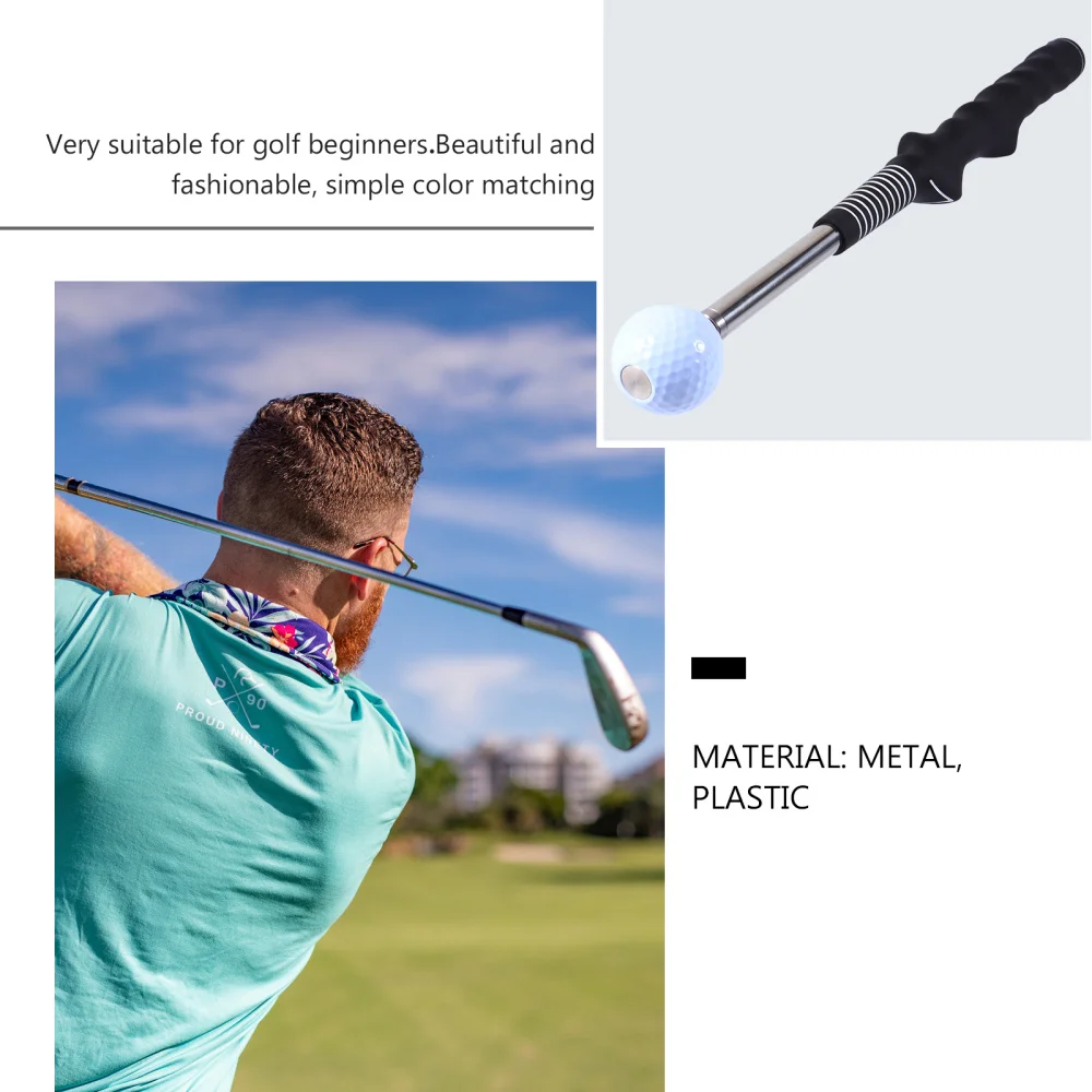 

Exercise Fitness Golfs Beginner Telescopic Swing Trainer Golfs Strength Trainers