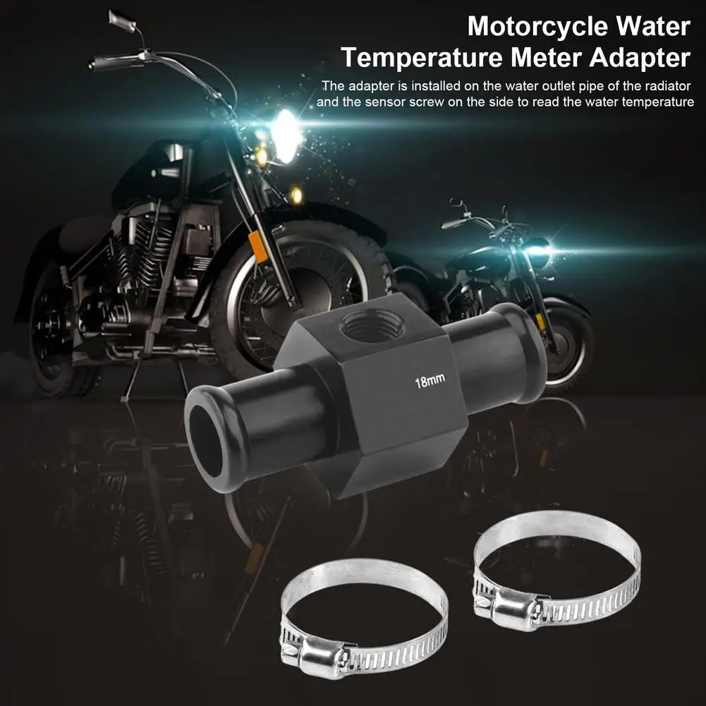Адаптер датчика температуры для мотоцикла переходник воды шланга с алюминиевым
