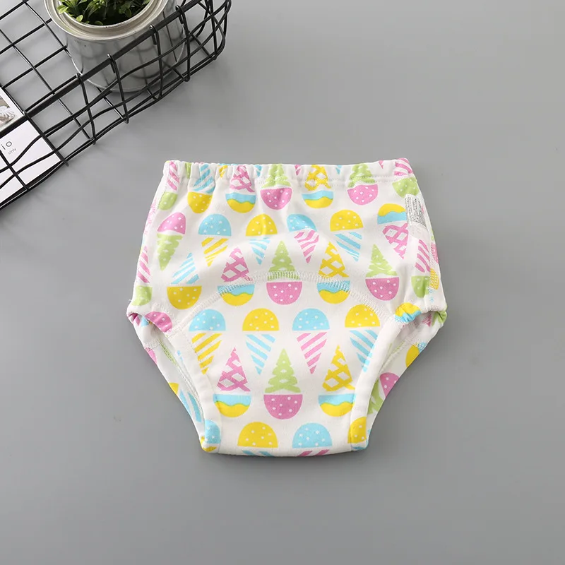 

1PCS Cute Cartoon Baby Reusable Diapers Nappies Cloth Diaper Washable Infants Children Baby Cotton Waterproof Training Pants