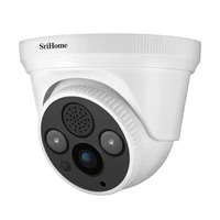 sricam sh030 h 265 security cctv wifi camera 3 0mp dome ip camera two way audio alarm push onvif video surveillance work on nvr