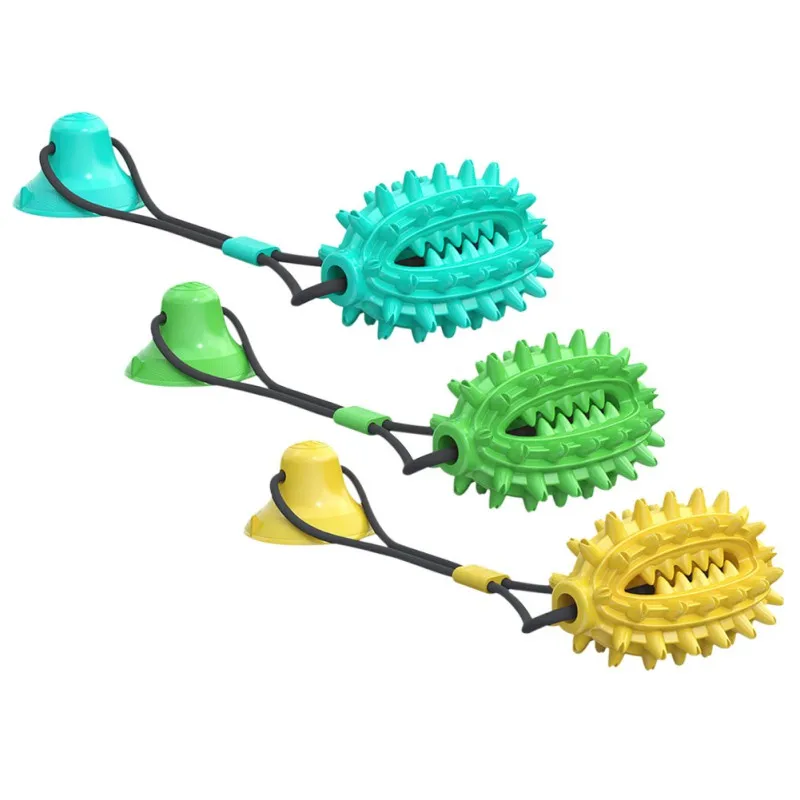 

Pet Dog Toys Dog Interactive Suction Cup Ball Toys Pet Chewing Molar Stick for Puppy Dog Pet Bite-resistant Toys Pet Supplies