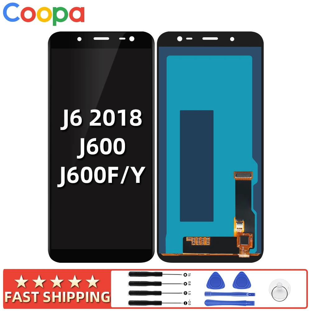 5 6 дюймов для Samsung Galaxy J6 2018 J600 J600F J600F/DS протестированный ЖК дисплей с цифровым