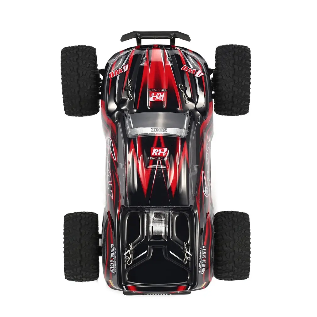 REMO 1631 1/16 Масштаб 2,4 г 40 км/ч высокая скорость 4WD матовый внедорожный грузовик большие колеса Bigfoot SMAX RC Автомобиль Дистанционное управление детский подарок
