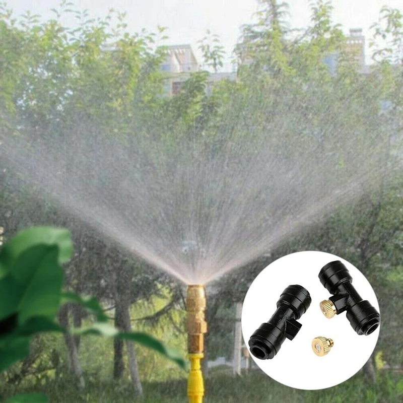 

Atomizing Nozzle Kit Replacement Head Adapter DIY Water-Saving Automatic Equipment Kit for Outdoor Cooling System (20)