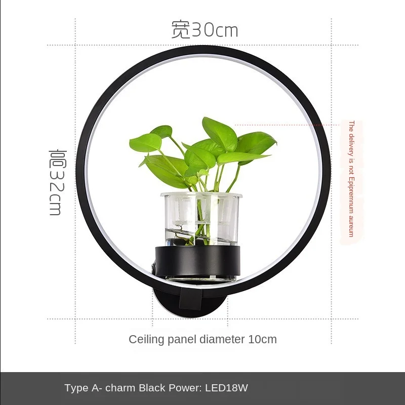 

Wall Lamp Living Room Bedroom Bedside Lamp Aisle Background Wall Lamp