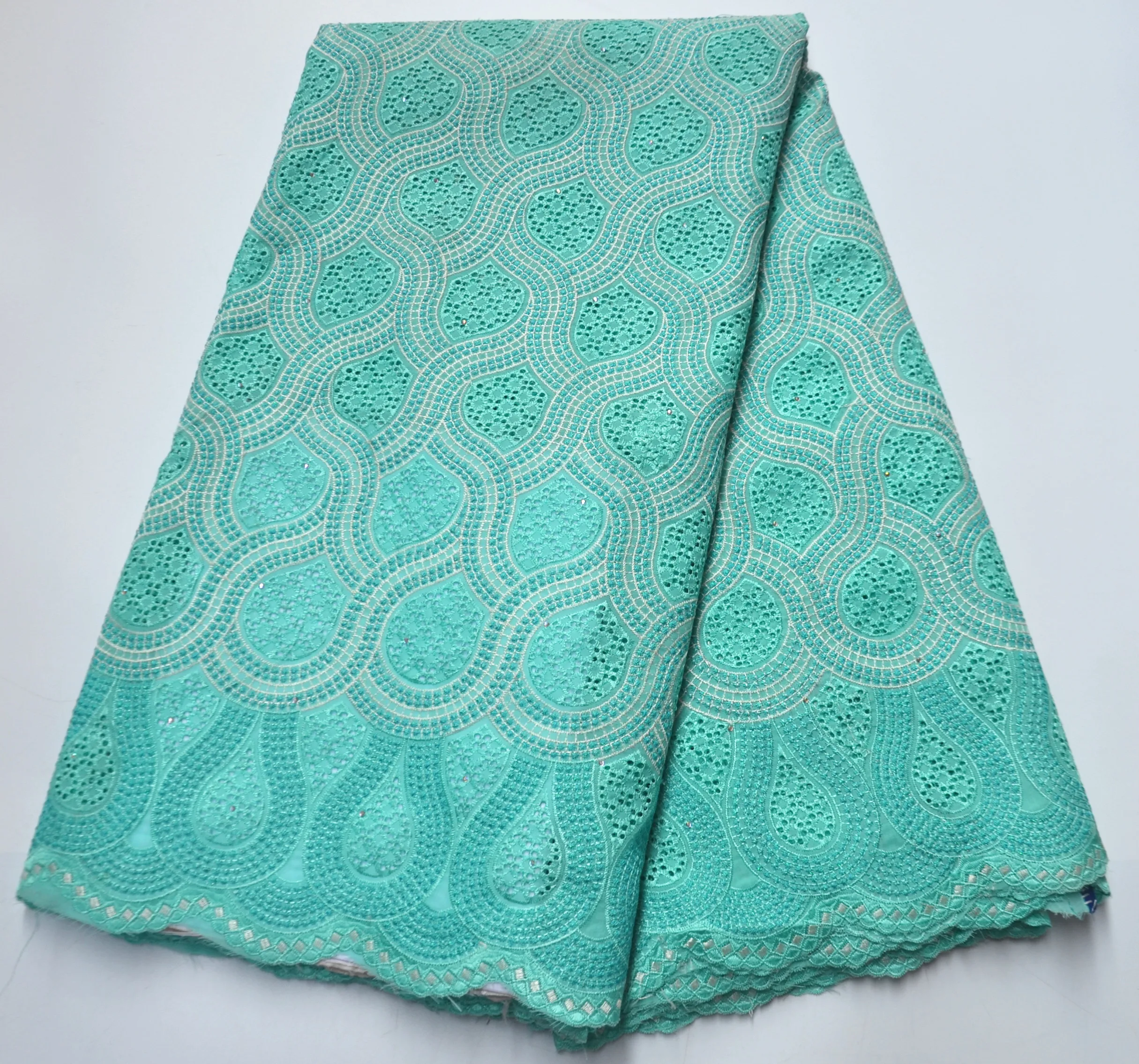 Оптовая продажа швейцарская вуаль кружево в Швейцарии нигерийское хлопковое