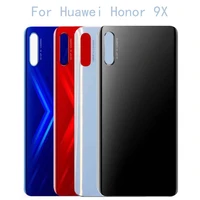 aaa quality back glass for huawei honor 9x back cover battery glass for huawei honor 9x accessories parts rear cover replacement